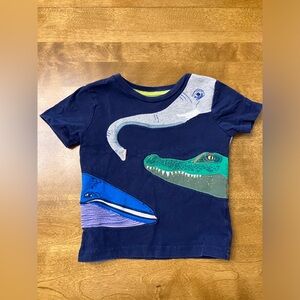 Mini Boden Whale Croc Elephant Tshirt